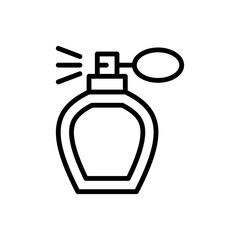 Beauty icon : perfume bottle trendy