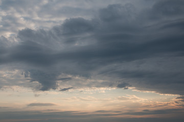 A drmamtic sky overlay