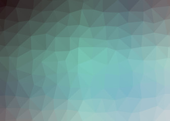 Abstract Trianglify gradient Generative Art background illustration