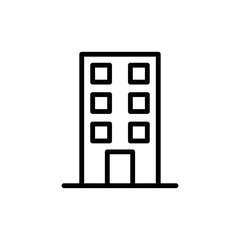 Building icon : Office design trendy