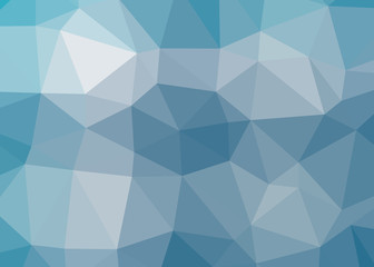 Abstract Trianglify gradient Generative Art background illustration