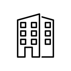 Building icon : Office design trendy