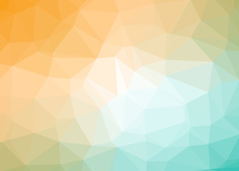 Obraz premium Abstract Trianglify gradient Generative Art background illustration