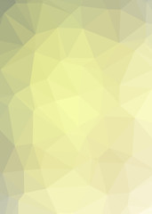 Obraz premium Abstract Trianglify gradient Generative Art background illustration