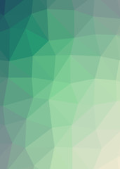 Obraz premium Abstract Trianglify gradient Generative Art background illustration