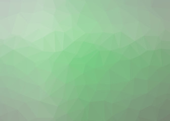 Fototapeta premium Abstract Trianglify gradient Generative Art background illustration