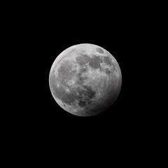 January 2020 penumbral eclipse of the Moon as seen from Suffolk, UK