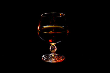 glass of cognac, 