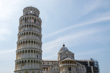 The Leaning Tower of Pisa, Piazza del Duomo, Tuscany, Italy