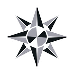 Abstract star logo, company logo, icon company logo