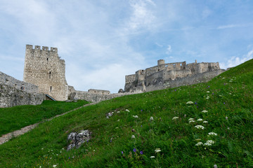 Fototapeta na wymiar Medieval Castle in Slovakia