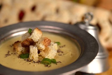 Closeup on traditional food in Bosnia