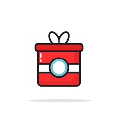 simple gift box design icons  for your web site design, logo, app, UI, vector illustration