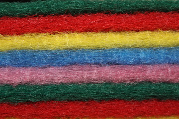 colorful background of towels