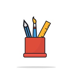 stationery icon design vector illustration