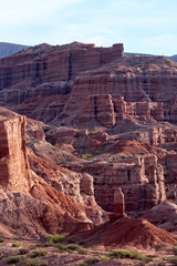 Views of Quebrada de las Conchas landmark in Salta, northern Argentina,