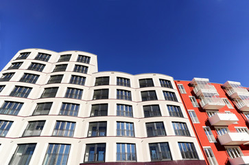 Fototapeta premium Modern residential buildings in the City