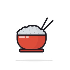 simple rice design icons  for your web site design, logo, app, UI, vector illustration