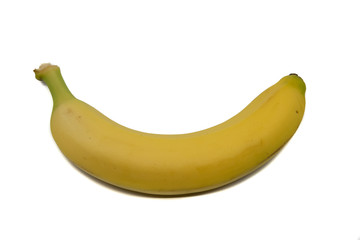 banana isolated on white background