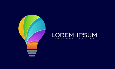 light logo vector icon illustration