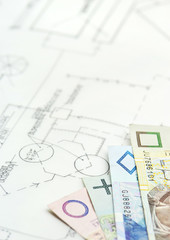 house plan and blueprint