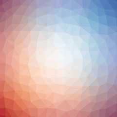 Abstract Trianglify gradient Generative Art background illustration