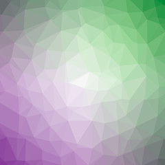 Fototapeta premium Abstract Trianglify gradient Generative Art background illustration