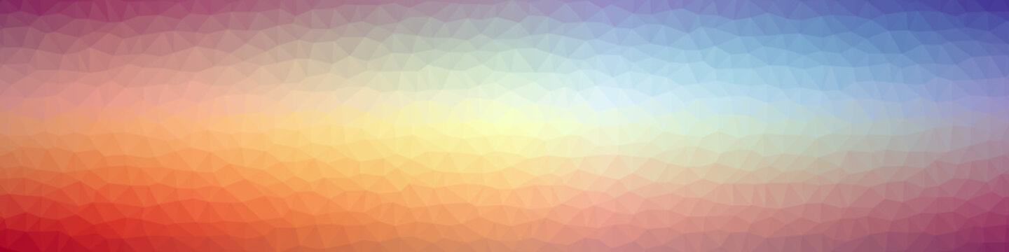 Abstract Trianglify gradient Generative Art background illustration