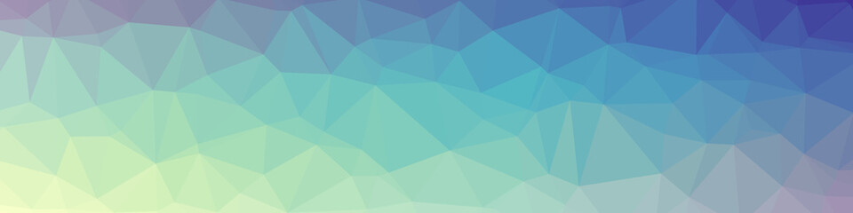 Abstract Trianglify gradient Generative Art background illustration