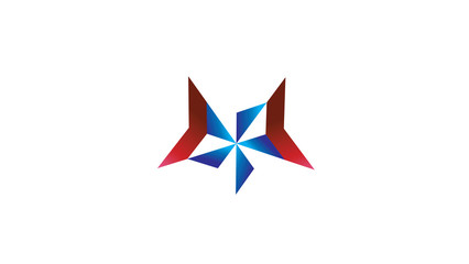 star symbol and logo and symbol vector