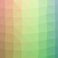 Abstract Trianglify gradient Generative Art background illustration