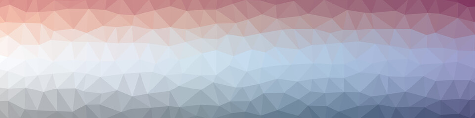 Fototapeta premium Abstract Trianglify gradient Generative Art background illustration