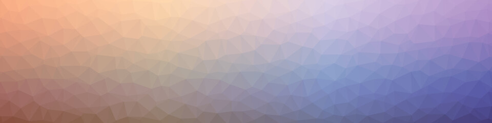 Obraz premium Abstract Trianglify gradient Generative Art background illustration