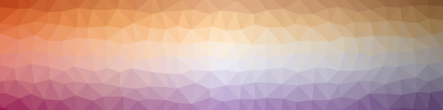 Abstract Trianglify gradient Generative Art background illustration