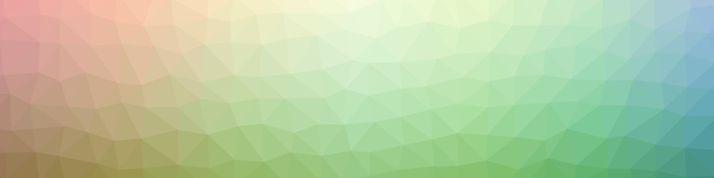 Abstract Trianglify gradient Generative Art background illustration