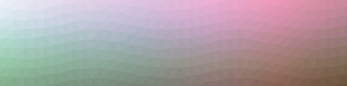 Abstract Trianglify gradient Generative Art background illustration