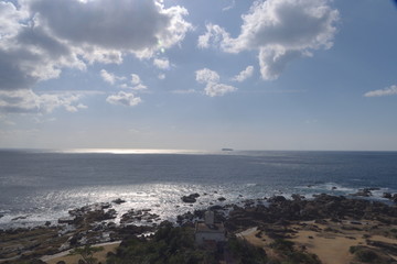 sea and blue sky