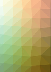 Obraz premium Abstract Trianglify gradient Generative Art background illustration