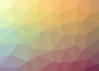 Abstract Trianglify gradient Generative Art background illustration