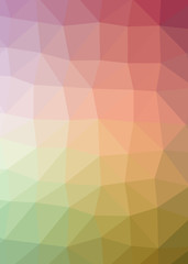 Abstract Trianglify gradient Generative Art background illustration