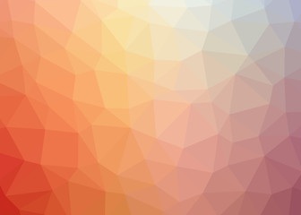 Obraz premium Abstract Trianglify gradient Generative Art background illustration