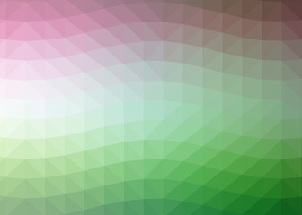Abstract Trianglify gradient Generative Art background illustration