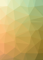 Obraz premium Abstract Trianglify gradient Generative Art background illustration