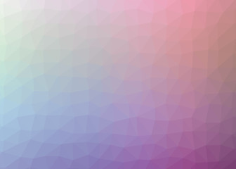 Fototapeta premium Abstract Trianglify gradient Generative Art background illustration