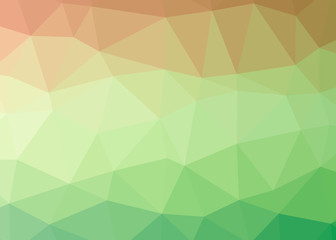 Obraz premium Abstract Trianglify gradient Generative Art background illustration