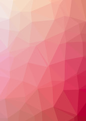 Obraz premium Abstract Trianglify gradient Generative Art background illustration
