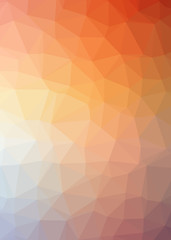 Abstract Trianglify gradient Generative Art background illustration