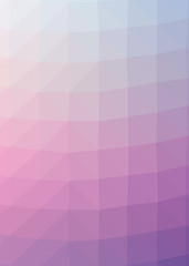 Fototapeta premium Abstract Trianglify gradient Generative Art background illustration