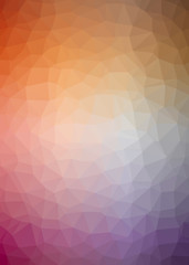 Abstract Trianglify gradient Generative Art background illustration
