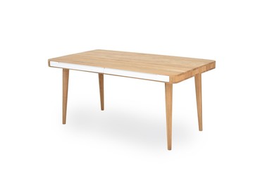 Dining table isolated on white background